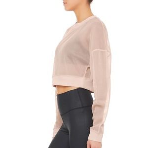 alo yoga Row Long Sleeve in Nectar - NEW